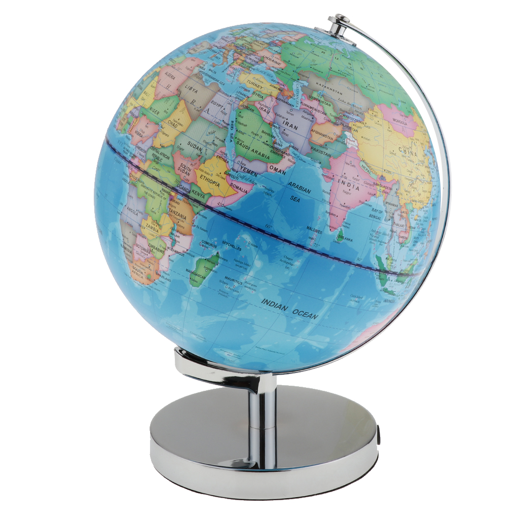 3 in 1 World Map Globe Illuminated Detailed Educat... – Grandado