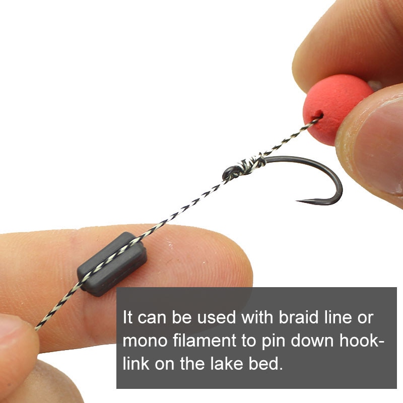 4PCS Carp Fishing Tackle Tungsten Quick Change Sinker Tungsten Mud Putty Lead Weights Terminal for Carp Fishing Sinker