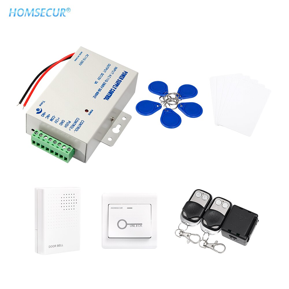 HOMSECUR IP67 Fully-potted Waterproof Door Access Control System IC Keypad 13.56MHz with Fingerprint Access+Wiegand 26 Output: DIY-Accessories 2