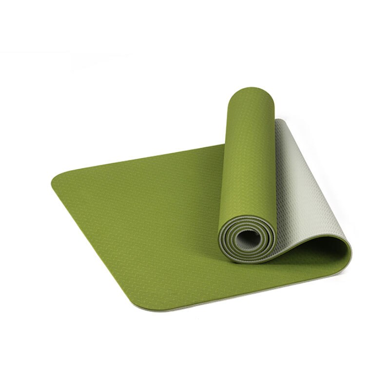 Tapis de Fitness TPE résistant aux déchirures, , Sport, perte de poids, Fitness, pour femmes: green