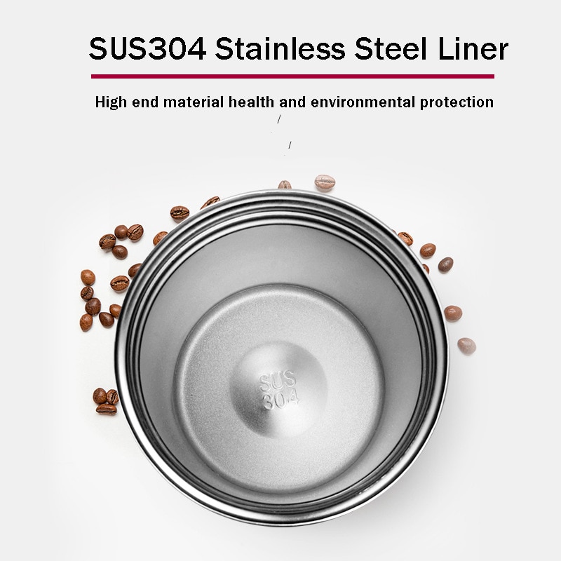 380/510ml 304 rostfria kaffemuggar tumblers kopp med lock vakuumisolering kaffe resemuggar bil termoskopp drickskopp
