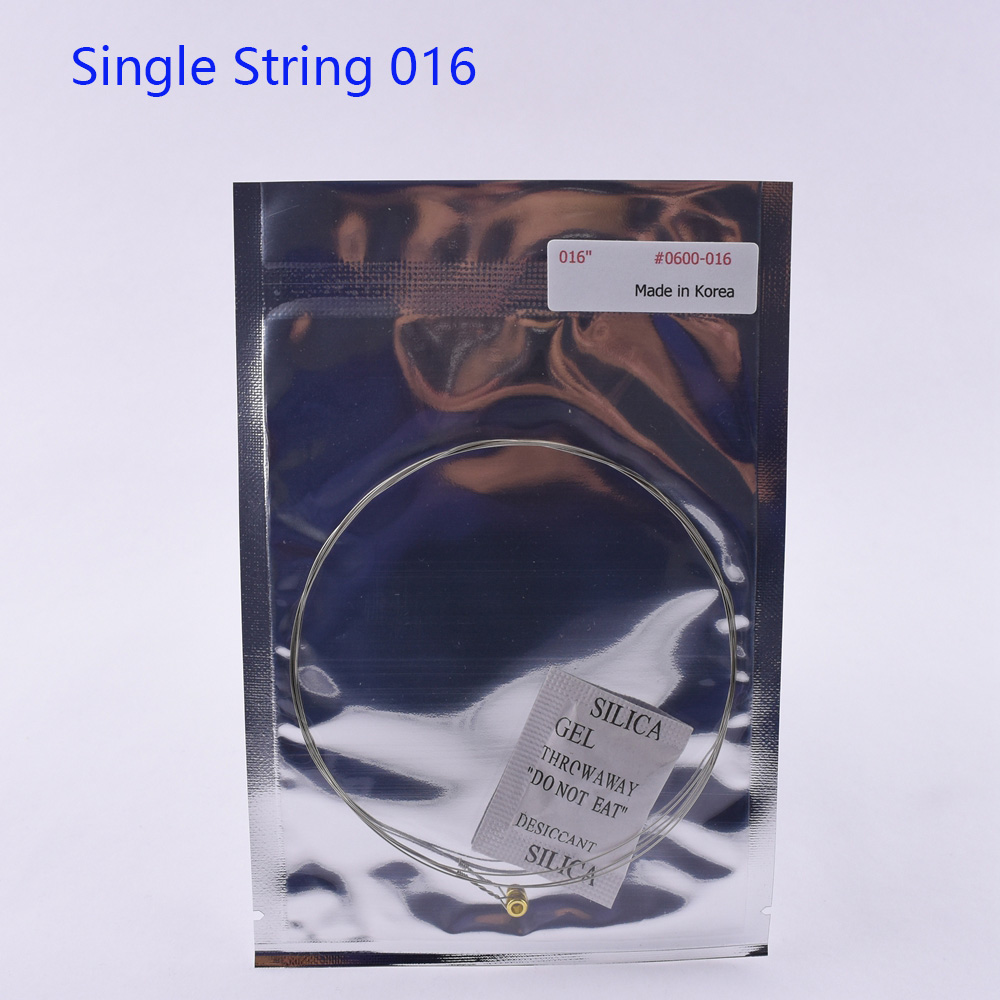1 Piece Guitar Single String / 1 Set Guitar Strings - (008/009/010/011/012/013/015/016/017/018)Made in Korea: Blue