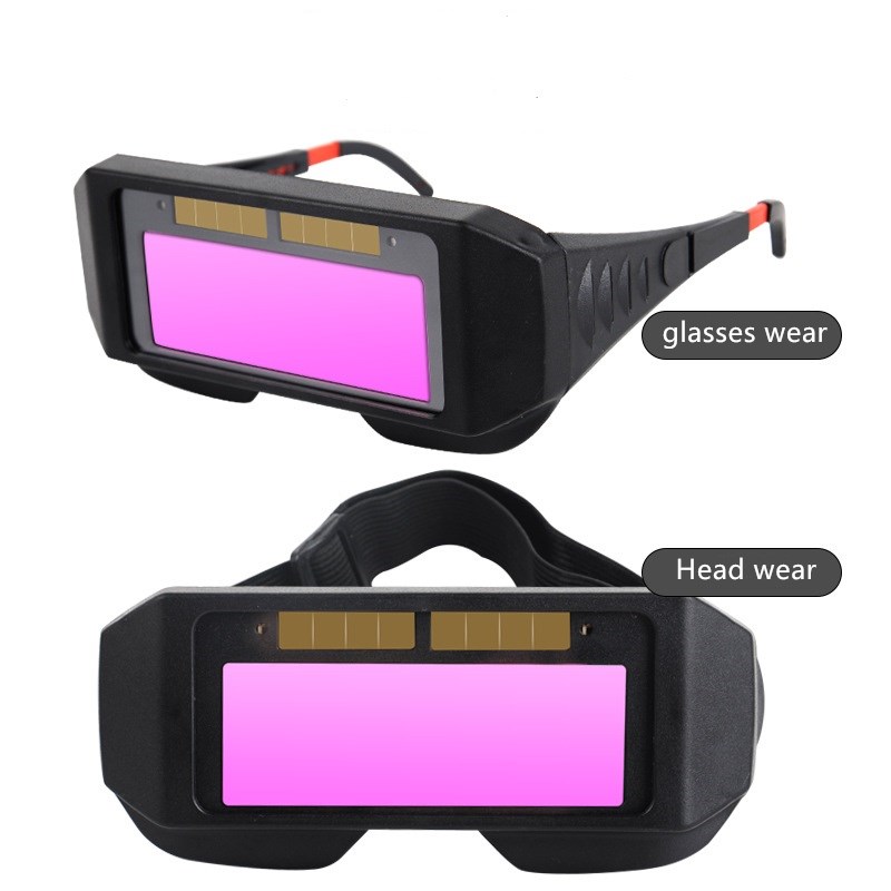 Gafas de soldadura con oscurecimiento automático, cascos de soldadura, gafas solares especiales antideslumbrantes, herramientas para accesorios de soldadura