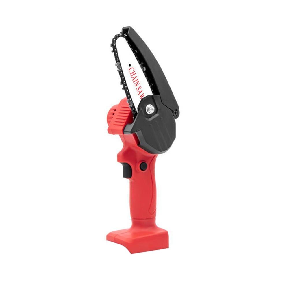 Rechargeable Electric Pruning Saw Handheld Portable Cordless Mini Chainsaw Small Wood Splitting Chainsaw Power Tools Chain Saw: Type1-no battery