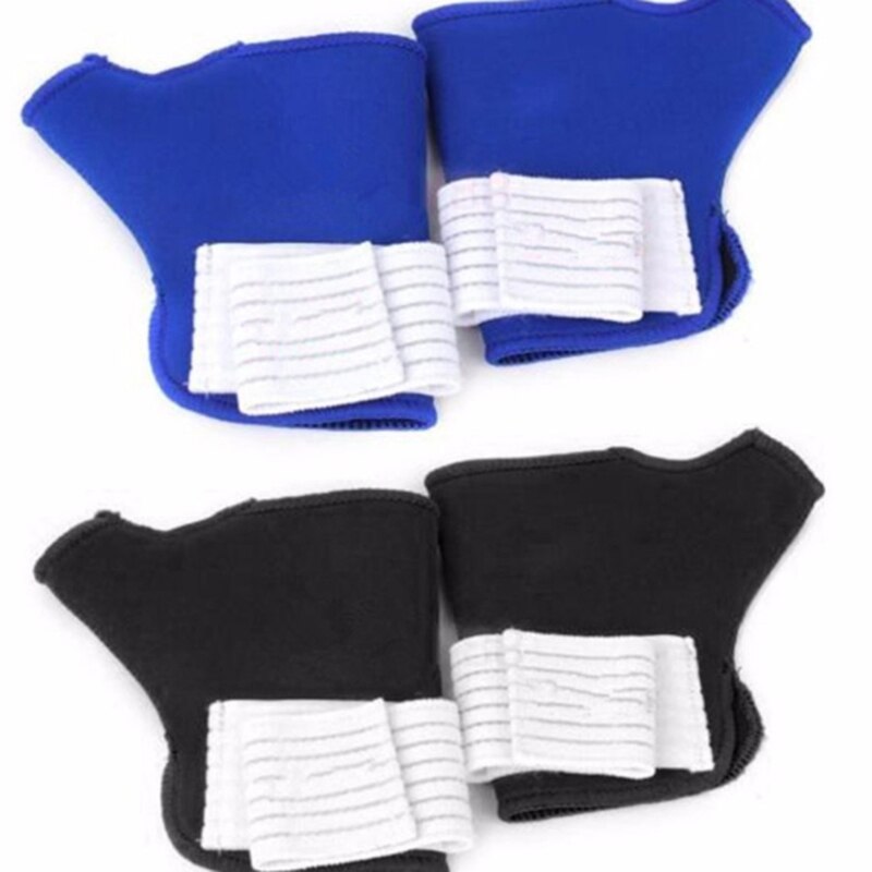 1 Paar Palm Pols Hand Ondersteuning Handschoen Sport Bandage Gym Half Vinger Duim Wrap Sport Veiligheid Elastische Polsband Brace