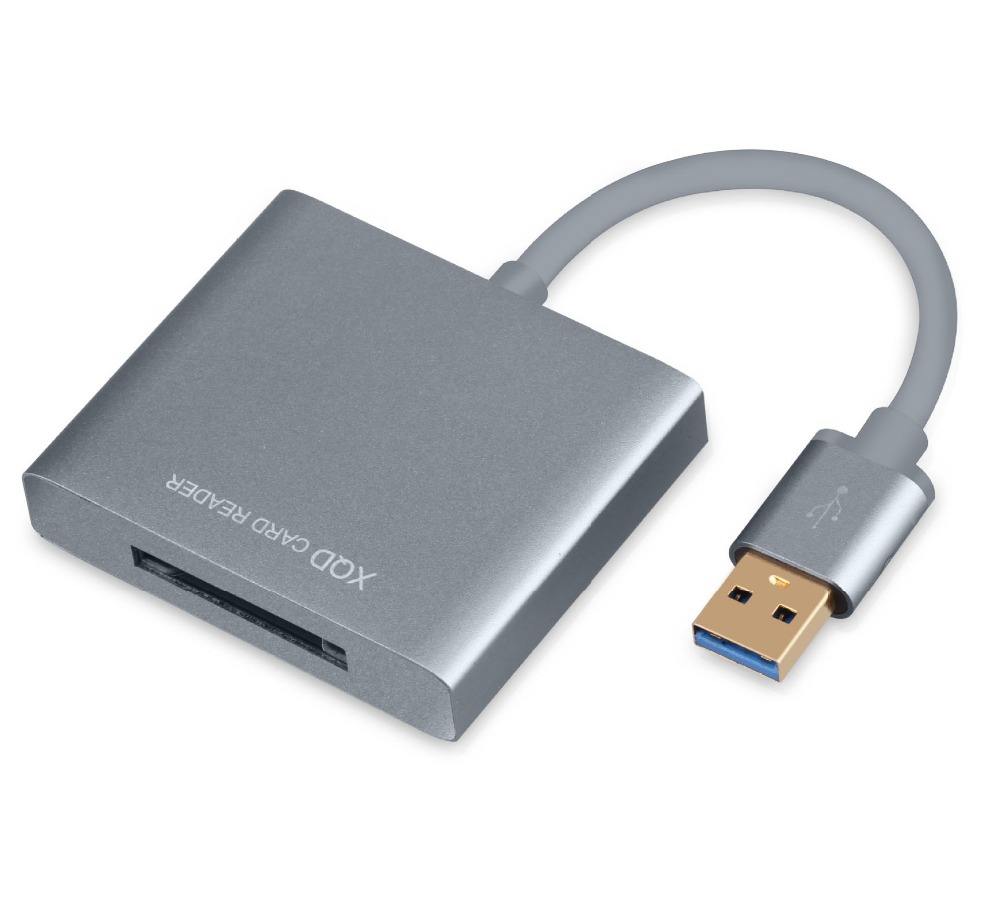Lector de tarjetas XQD 2,0 USB 3,0, lector de tarjetas de memoria Flash de aleación de aluminio de alta velocidad para Sony para kits de cámara Nokia, Ordenador de tarjeta XQD