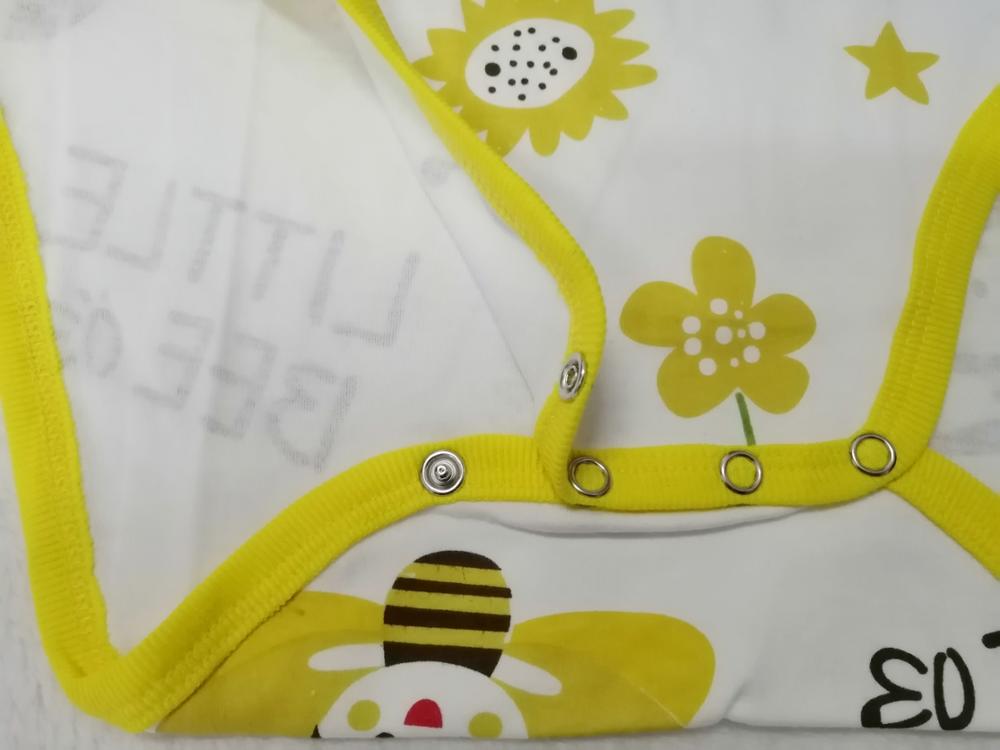 Body Little bee à manches longues pour adulte, barboteuse, vêtements abdl