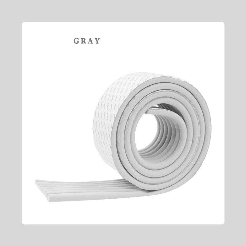 2M Free Stick Baby Safety Corner Protector Children Protection Furniture Corners Protection Child Safety Table Corner Protector: Gray