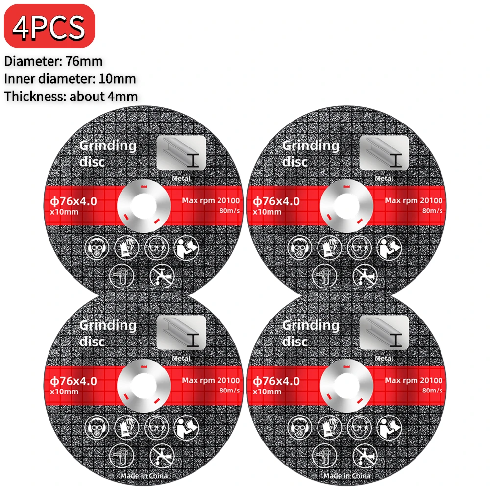 1-20pcs 76mm Saw Blade Electric Grinding Cutting Discs Circle Wheels Metal Cutter Power Tools Wood Cutting Sanding Grinder Discs: 250mm