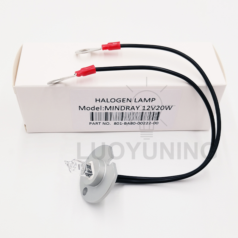 12v x 20w halogenlamper til mindray bs -200 bs-220 bs-230 bs-240 bs-260 bs-300 bs-430 bs-450 bs-620 model biokemiske analysatorer