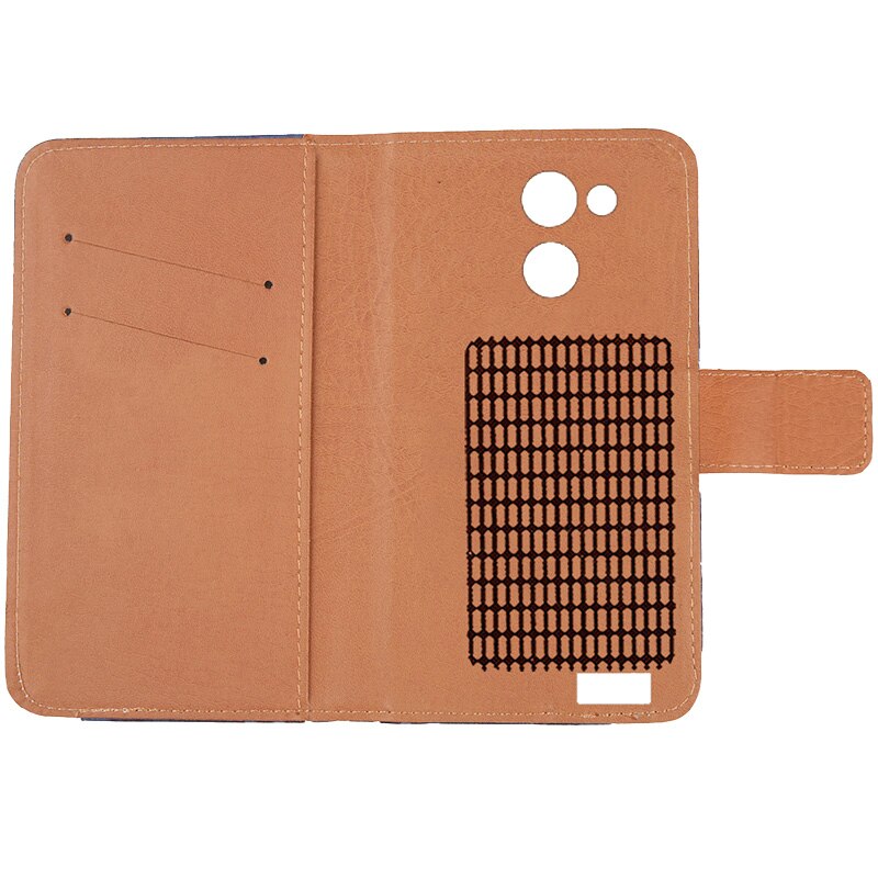 Case For Switel eSmart VS700 5.5 inch Solid Color Leather Flip With Card Packet Bags Phone Case for Switel eSmart VS700 Holster