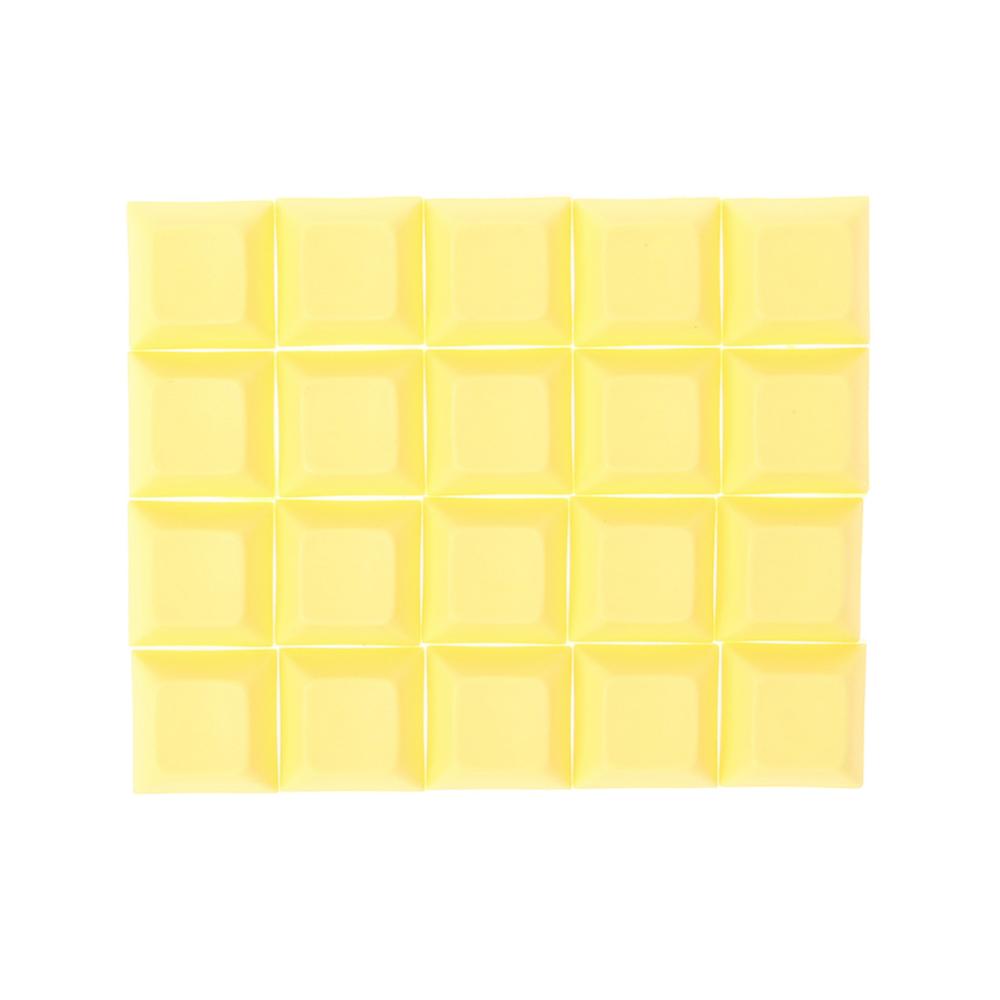 20x PBT Keycaps DSA 1u Blank Printed Keycaps do Mechanicznej Klawiatury Gamingowej: LY