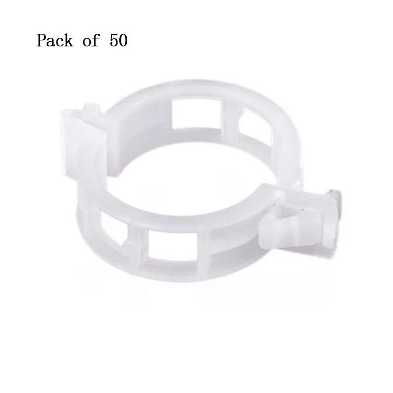 Clips de Support de Plantes de Jardin, Vigne, Tomate, Treillis, 50 Pièces