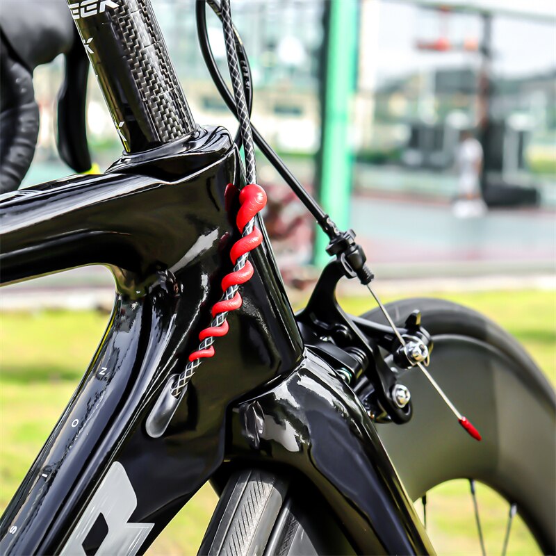 Muqzi 5Pcs Bike Kabel Bescherming Mtb Road Fiets Brake Shifter Cable Protector Frame Verf Remslang Bescherming Accessoires