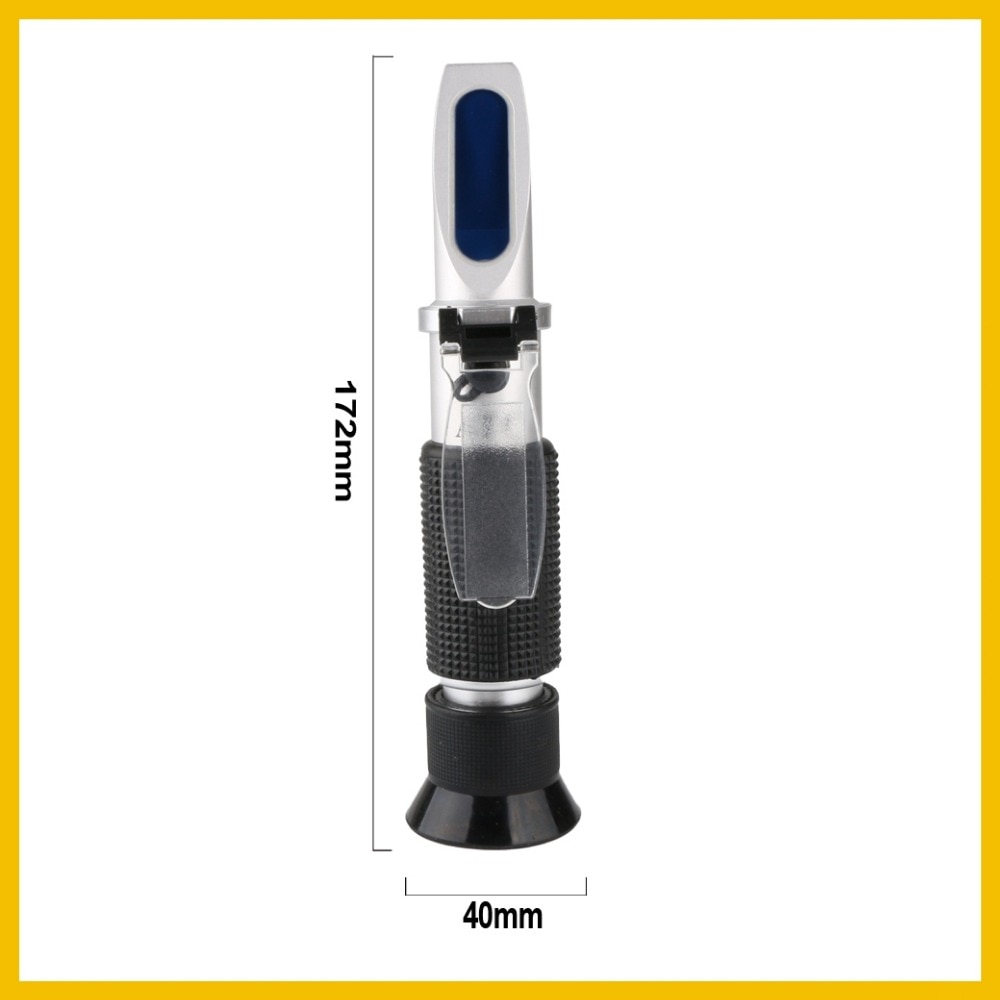 Rz refraktometri olut brix vierre sokerialkoholi 0 ~ 30%1.000 ~ 1.120 sg ominaispaino käsityökalu hydrometri  rz120 työkalu