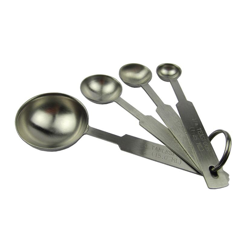 Stainless steel measuring cup kitchen measuring spoon ladle baking tea coffee kitchen accessories measuring set MJ1110: A1