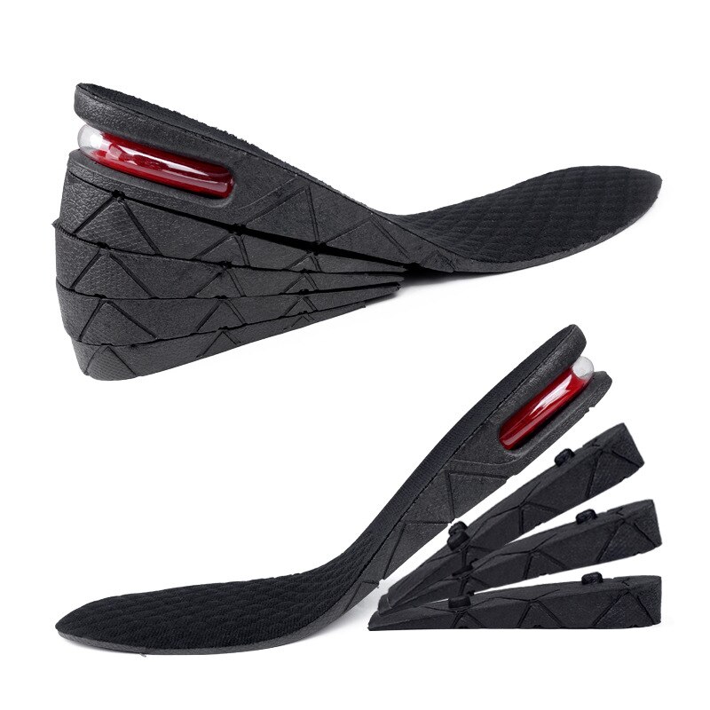 Semelle rehaussante invisible, pour chaussures, coupe réglable de 3/5/7/9 cm, insertion de talon, pour les pieds