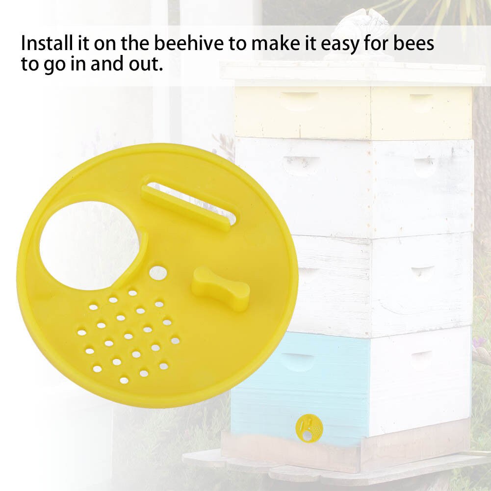 20pcs Supplies Equipment Entry Beehive Bee Box Door Entrance Gate Anti-escape Beekeeper Tool Plastic Hive Bees Tools Accessories
