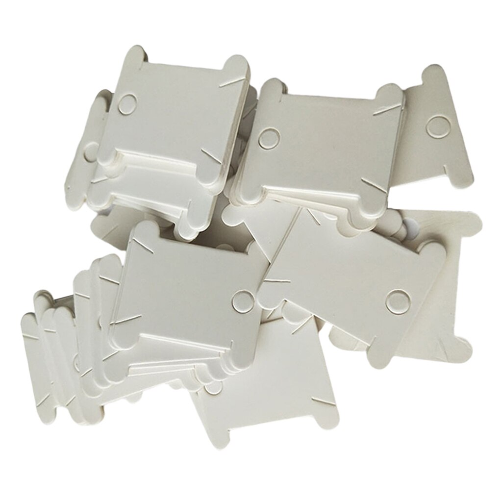 Bobinas de hilo dental de 200x, hilo de bordar, bobina, tarjeta de bobinado DIY, punto de cruz