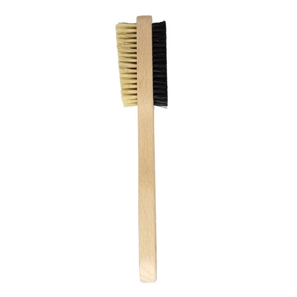 Brosse d'escalade à poils souples, épurateur d'escalade, brosse d'escalade en bois Durable avec poignée ergonomique épaisse pour l'intérieur: Rose