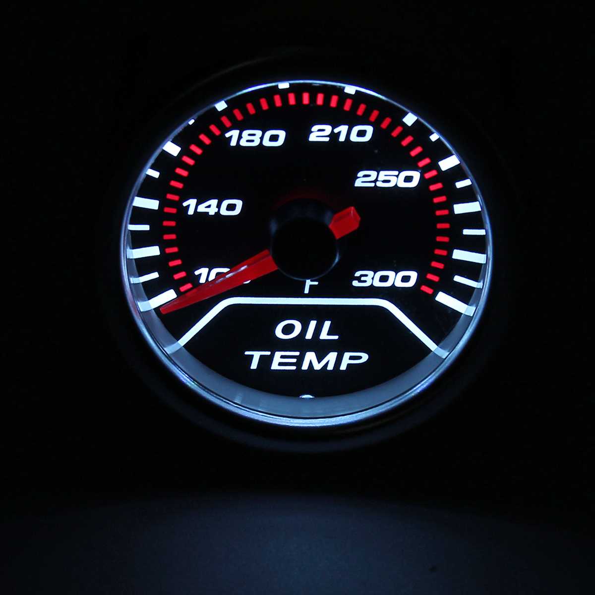 Universal 2" 52mm Car Gauges Boost Gauge Bar EXT Water Temp Oil Temp Gauge LED Light Display