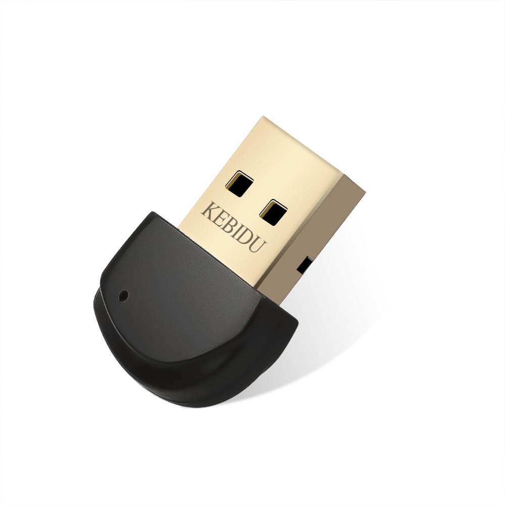 Kebidu-Adaptador inalámbrico USB con Bluetooth 5,0, Dongle, receptor de sonido y música para ordenador, PC, portátil, receptor de música