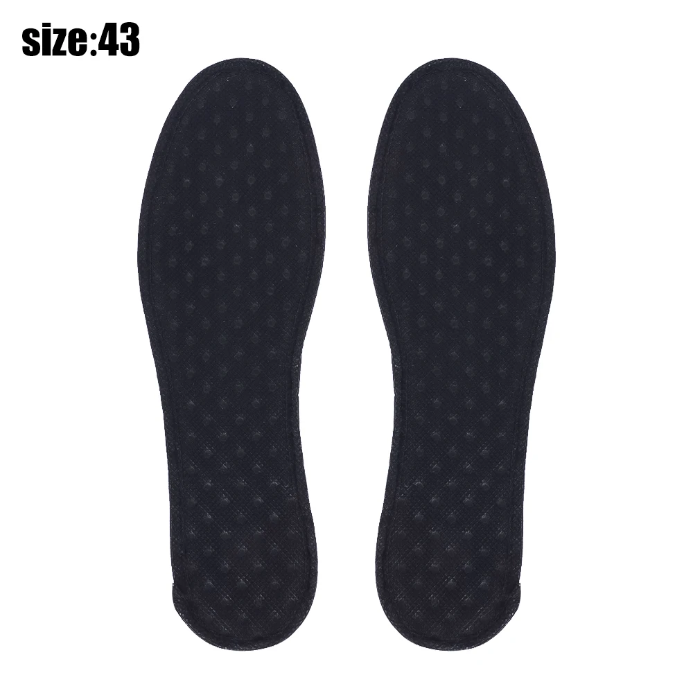 2/6/10 stücke Deodorant Fuß Einlegesohlen Bambus Holzkohle Einsatz Leichte Atmungsaktive Dünne Sport Schuh Pad Saug Schweiß Einlegesohle: Braun / 0