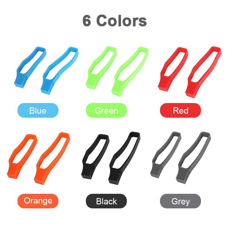 2Pcs Fietsketting Bescherming Ring Mtb Racefiets Rear Vork Anti-Collision Rubber Beschermende Cover Chain Protector Kit