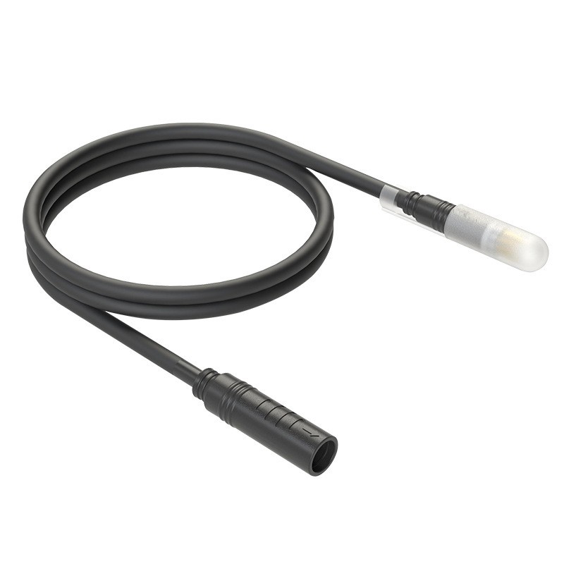 9Pin EBike Motor Extension Cable Connector Female To Male Electric Bike Motor Cables For E-bike Accessory: Light Grey