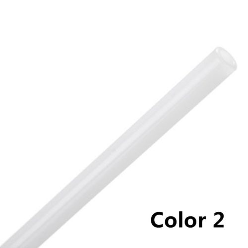 1pc Straight Simple Wedding Pure Color Pyrex Glass Drinking Straw Flat Birthday Reusable Party 20cm 9 Color