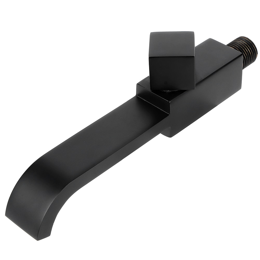 /2 Thread Connection Water Tap Wall Mounted Sink Sink Tap Cold Water Tap Bathroom Accessories Matte