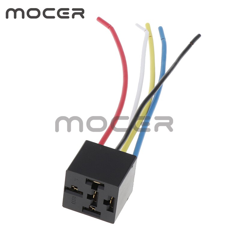 12V 80A Auto Relais Socket Harness Automotive Voor HG4185C YH185C