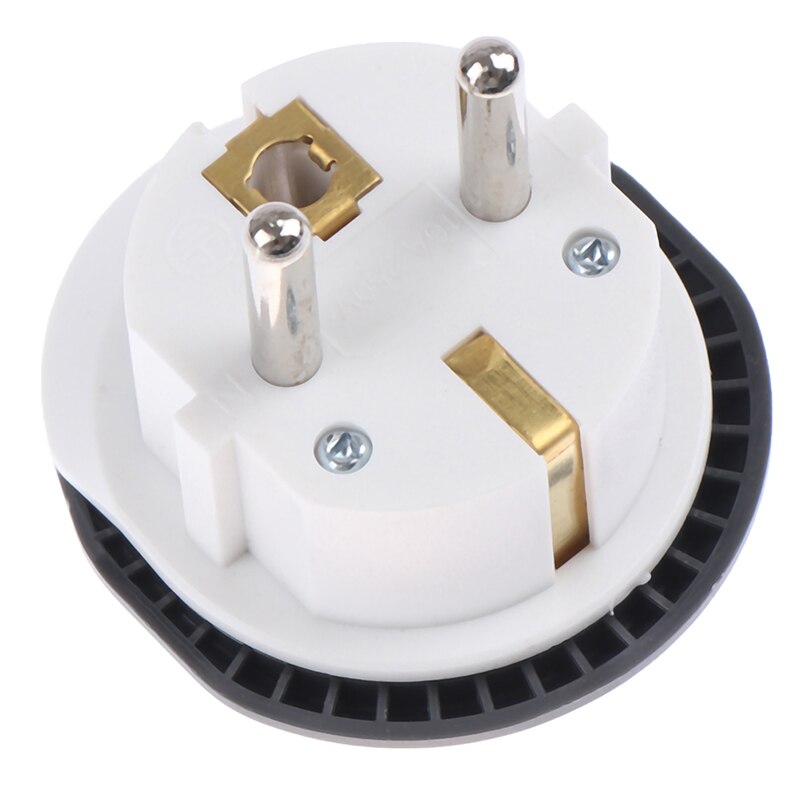16A Euro converter Plug 2 Round Pin Socket AU US UK CN Plug To EU Wall Plug