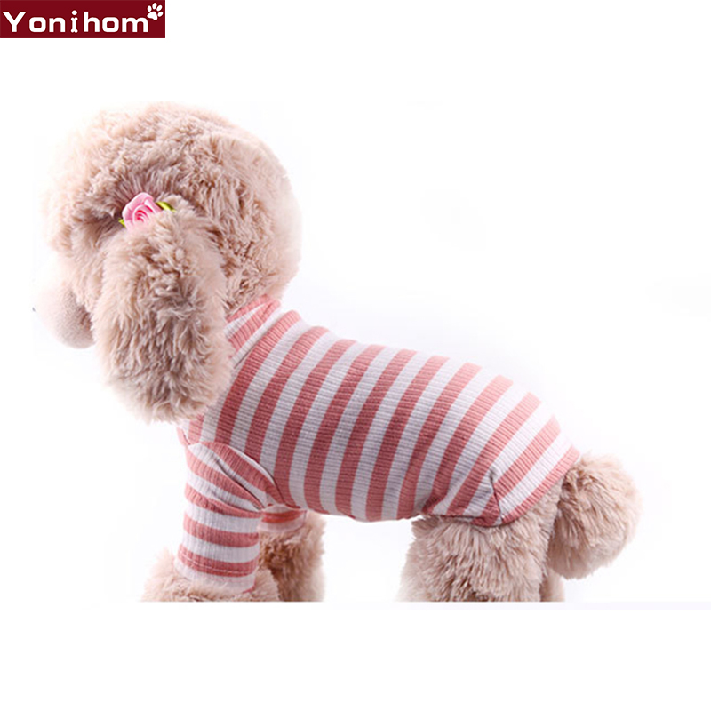 Ropa elástica de algodón para perros ropa de mascotas para verano, Primavera, ropa para perro barata, ropa suave para perros, Chihuahua, ropa para mascotas