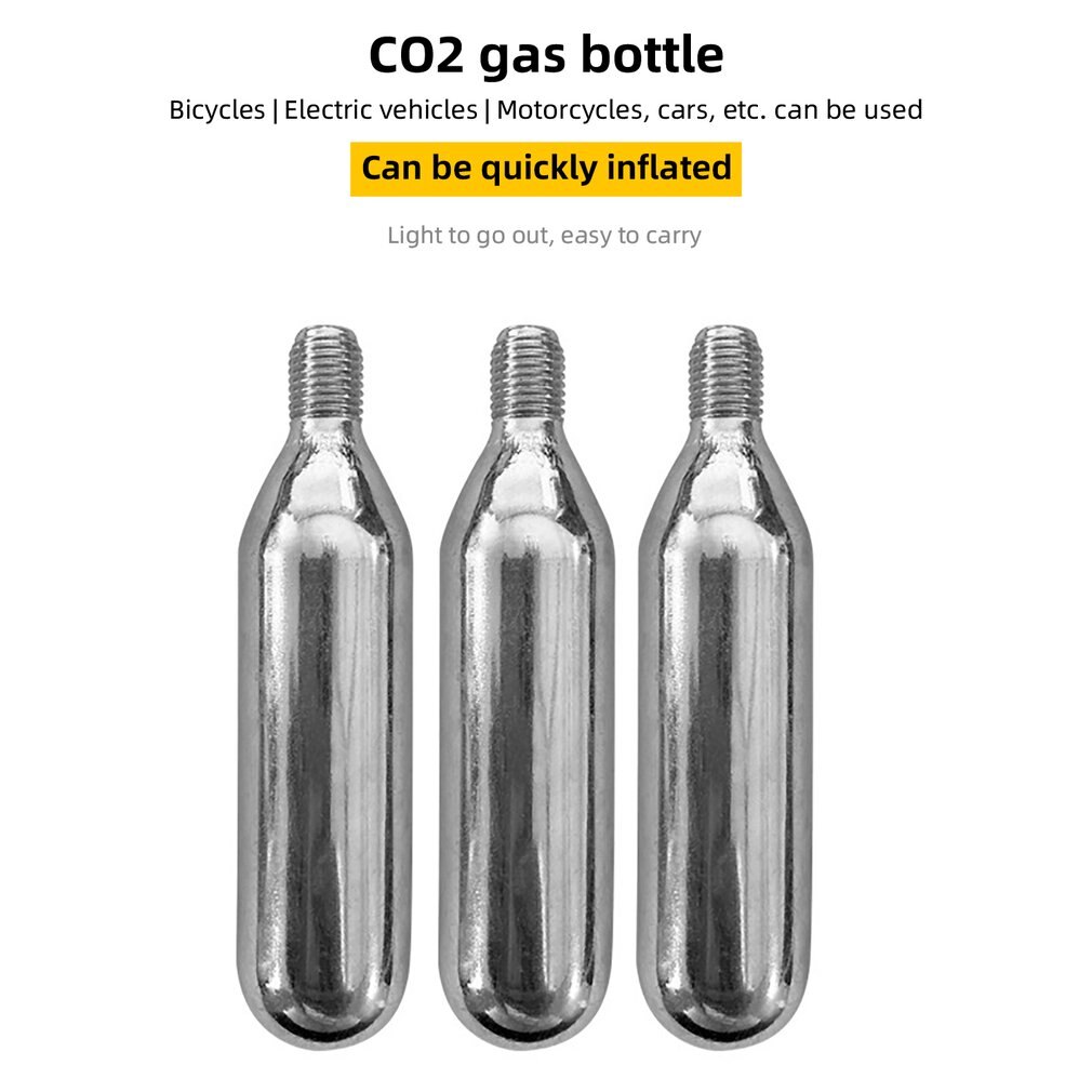 CO2 Gas Zylinder Kapsel 16g Patrone Wiederaufladbare Abnehmbare Reusable mit Gewinde und Ohne Gewinde Starke Abdichtung