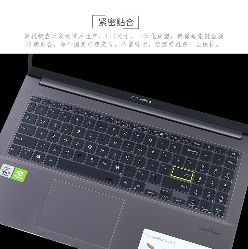 15.6 inch TPU Laptop Keyboard Cover For ASUS VIVOBOOK S15 S533 S533FL S533F VivoBook15 X s5600 S 533 FA FL Protector cover