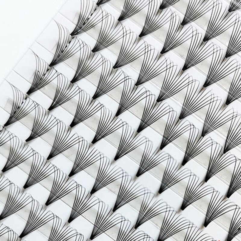 Eyelash Extensions 10D Thickness 0.07 C Curl Eyelashes Middle Stem & Long Stem Premade Lash Fans Supplies Lashes