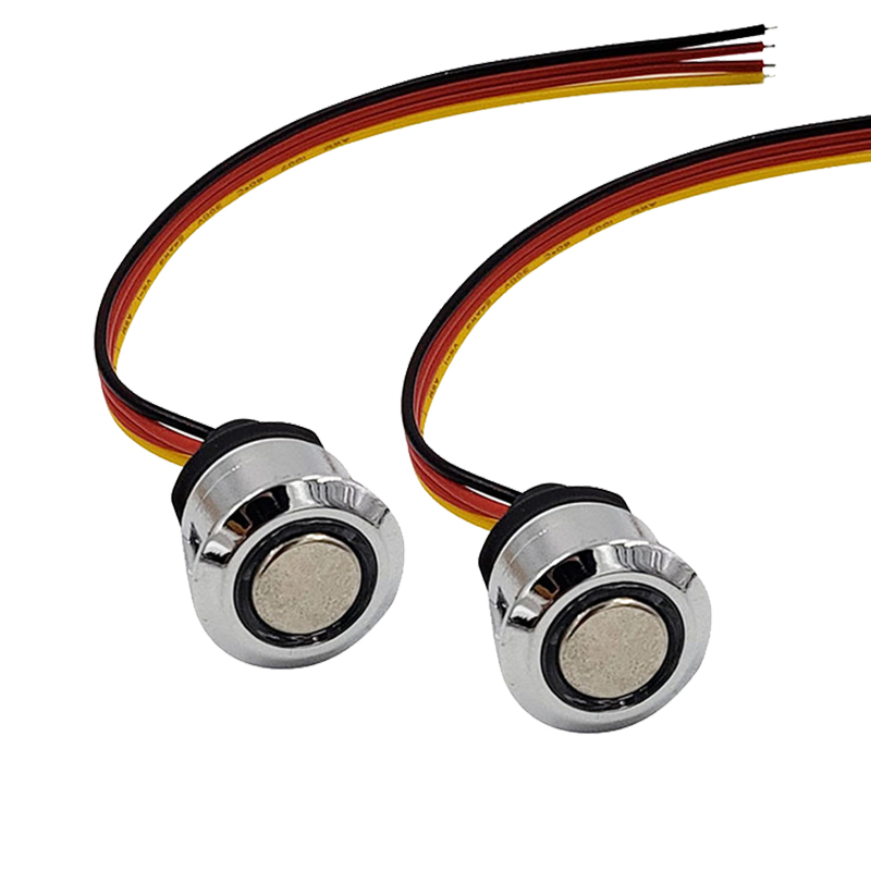 2 stks Led Dimmer 12 v Touch Schakelaars Voor LED Strip Licht Traploos Dimbare Helderheid Controller DC 5 V-24 V Licht Dimmer Controle: Black