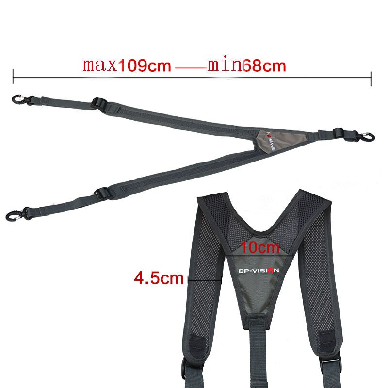 Taille pak dubbele schouderriem rijden dubbele schouder bretels reizen schouder