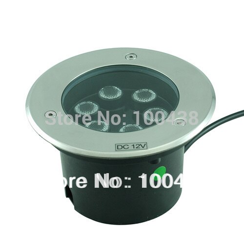 Ronde, high power, goede IP67 6 W LED ondergrondse licht, led ingegraven licht, LED path light, 110-250VAC, DS-11-2