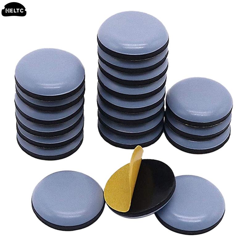 4/8Pcs Furniture Sliders Pads Sliding Block Table Chair Leg Mat Floor Protector For Hardwood Rug PTFE Furniture Legs
