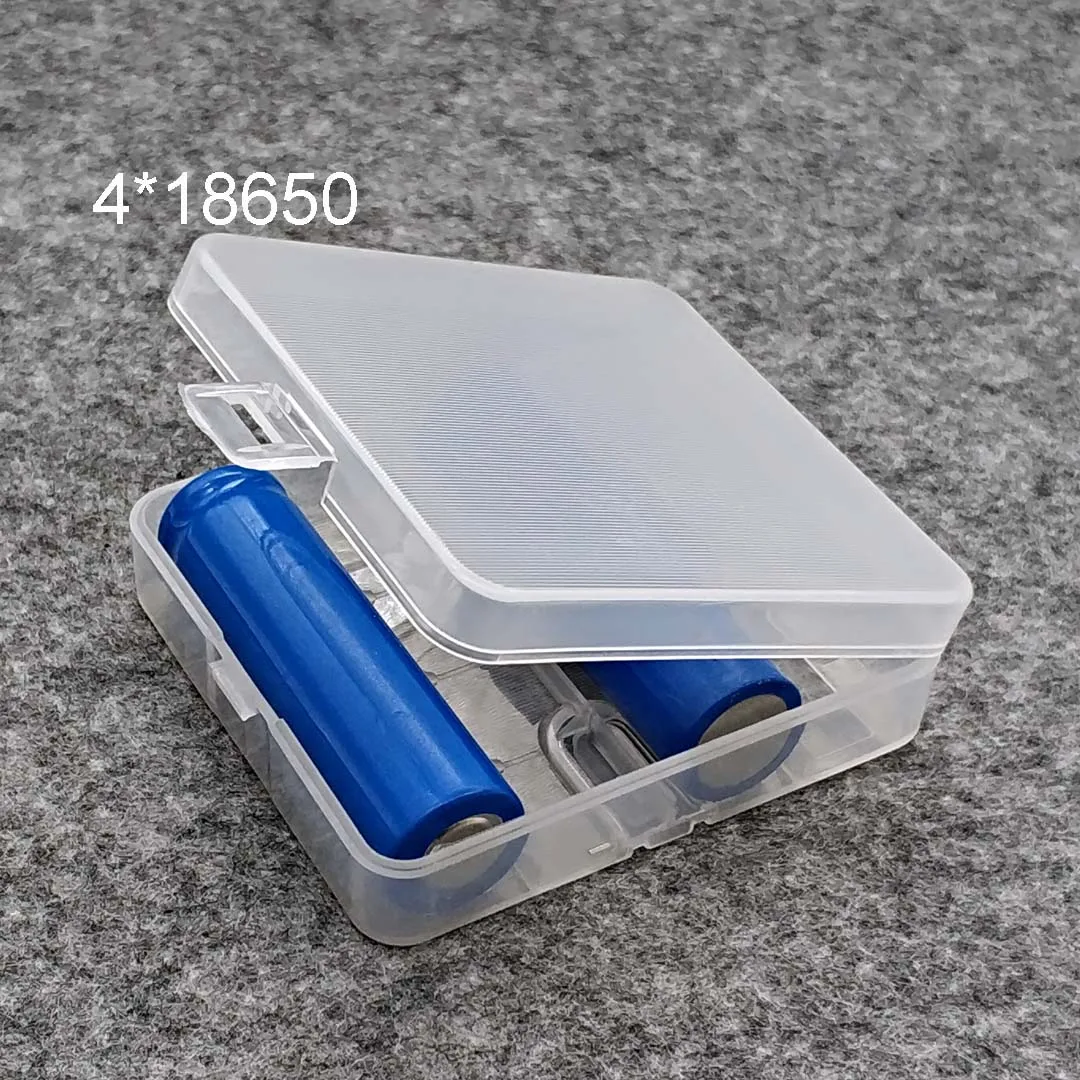 Duurzaam 26650 18650 Batterij Storage Box Hard Case Houder Voor 2/4 18650 4x Aa 4Xaaa Oplaadbare Batterij Power Bank plastic Gevallen: 4-18650