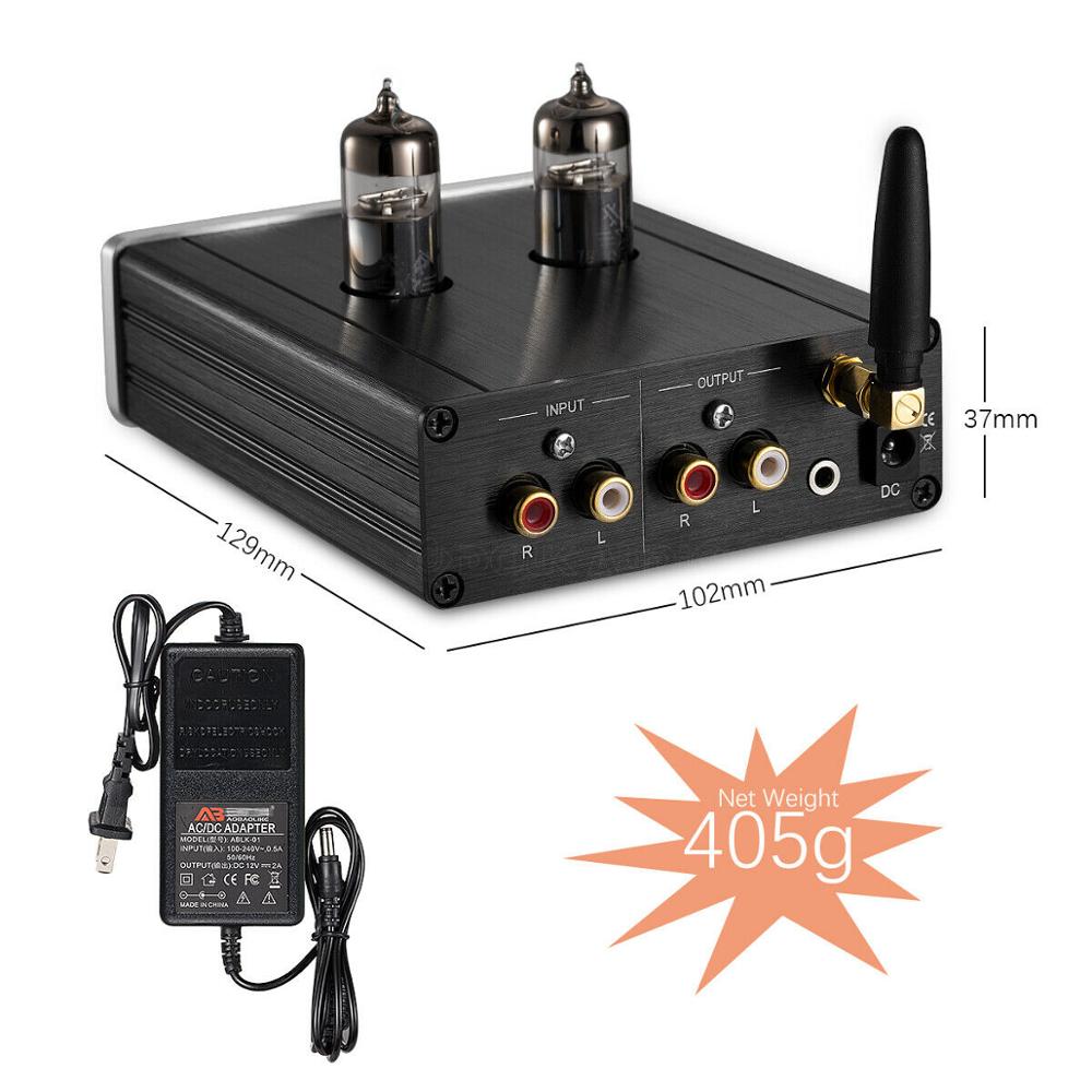 Nobsound HiFi Stereo 6J1 Ventil Rohr Vorverstärker Bluetooth 5,0 Audio- Empfänger Mini Bass Vorverstärker Mit PCM5102 dekodieren Ausgang