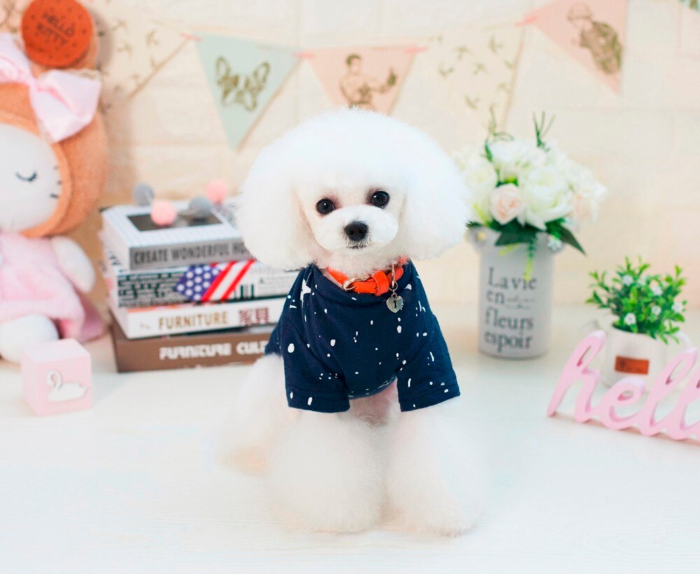 Leuke Japan Stijl Dogbaby Huisdier Honden T-Shirt Jas Puppy Honden Lente Zomer Kleding Shirt Voor Hond