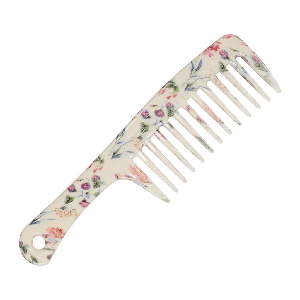 Plastic Detangling Scalp Massage Comb Wet Dry Shower Rake Comb Detangler Hair Combs