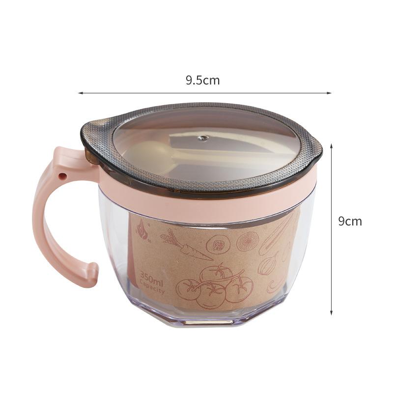 Household Seasoning Box Set Simple Seasoning Pot Kitchen Supplies With Seasoning Tools: 1 pink