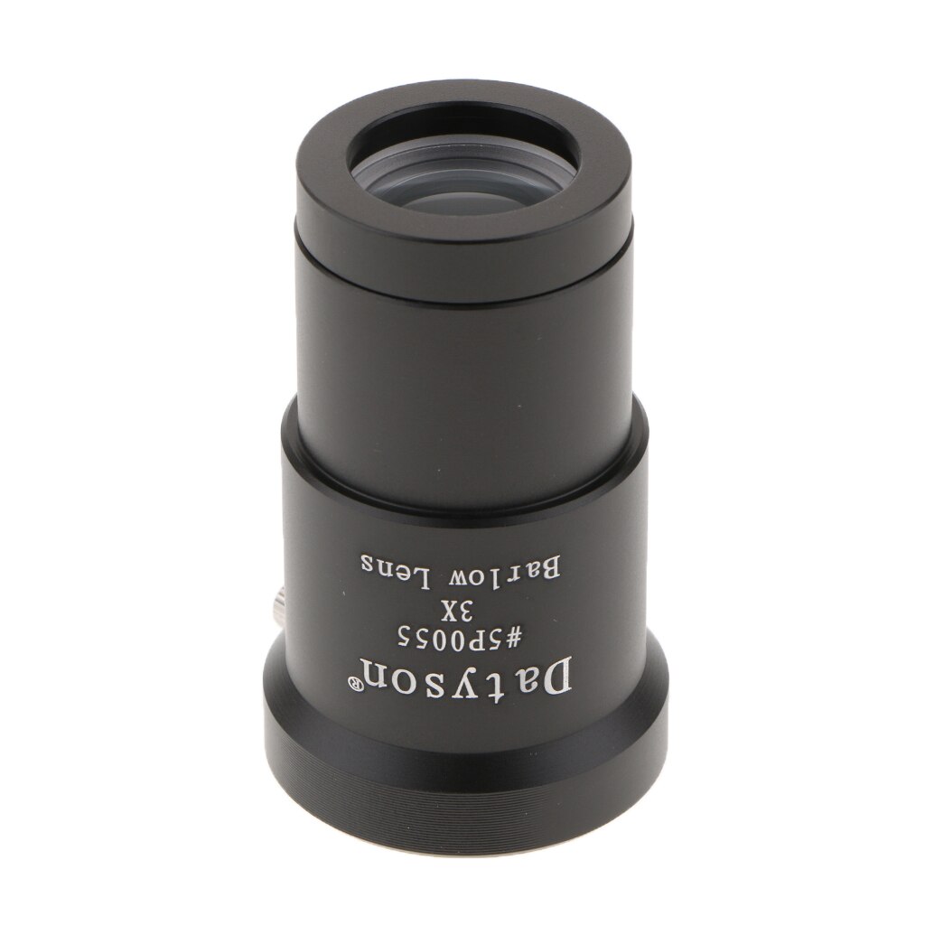 3x förstoringsbarlow lins metall för 1.25 ''  / 31.75mm teleskop okular tillbehör