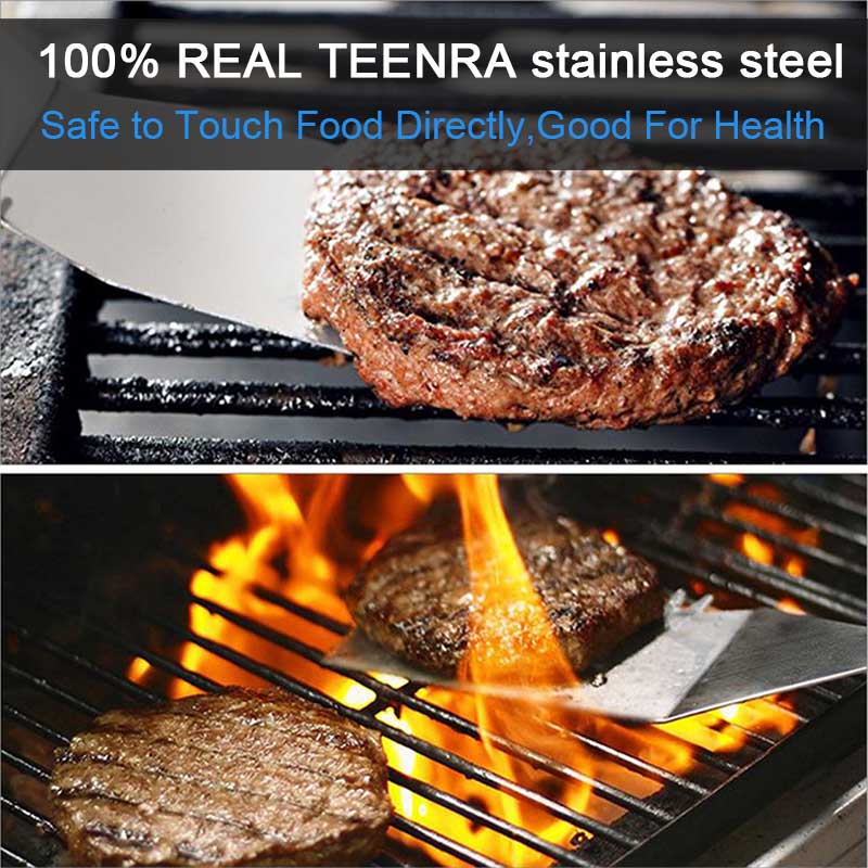 TEENRA 3 stks/set Gebakken Pan Biefstuk Spatel Keuken Schop Steak Truner Schraper Pizza Spatel Ei Ingelaste Spatel Plastic Handvat