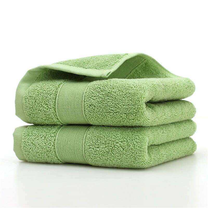 Toallas de algodón egipcio para el baño, toalla deportiva de Color sólido para el hogar, Hotel de 5 estrellas, , 36x76cm, para parejas, Uds.: Verde