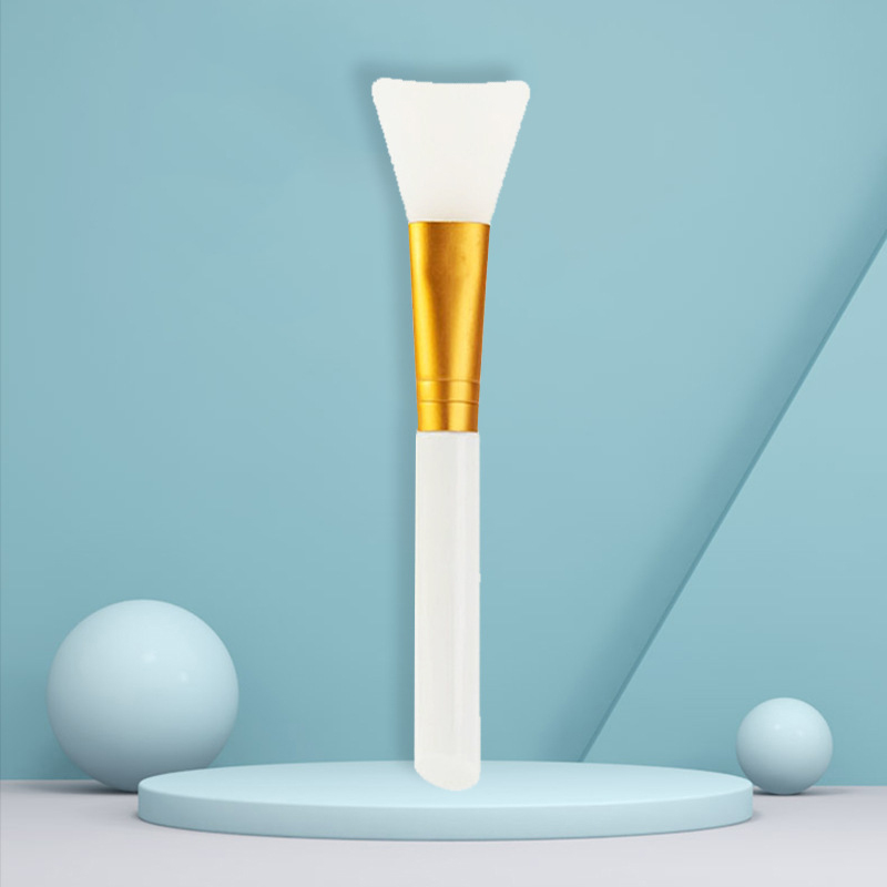 Silicone Mask Brush for DIY Facial Mask Mud Application: WHITE